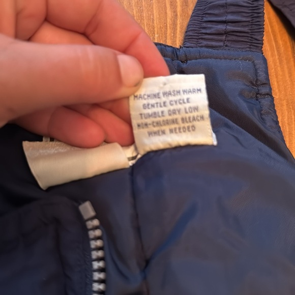 blue kids snowpants size medium overalls - Picture 9 of 12